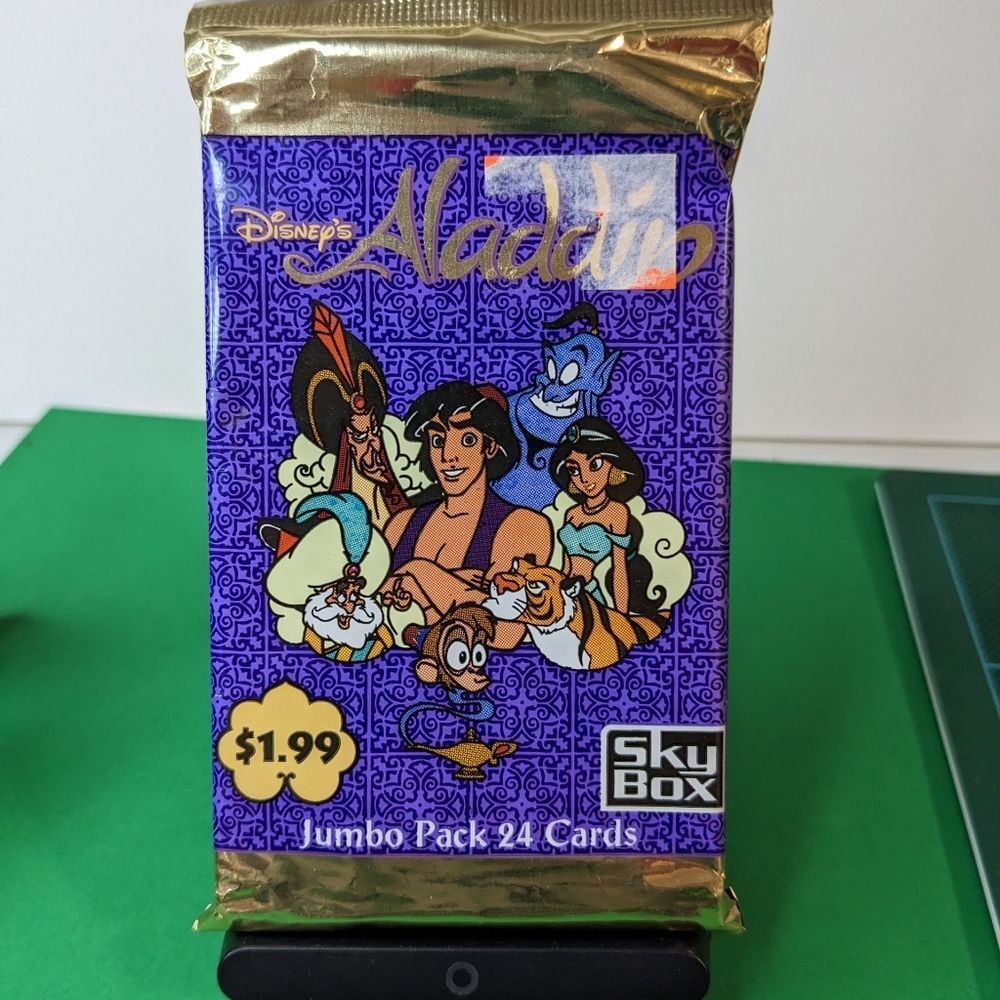 Aladdin Movie Trading Cards 1993